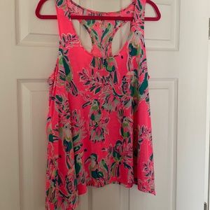 Pink Lily Pulitzer Tank